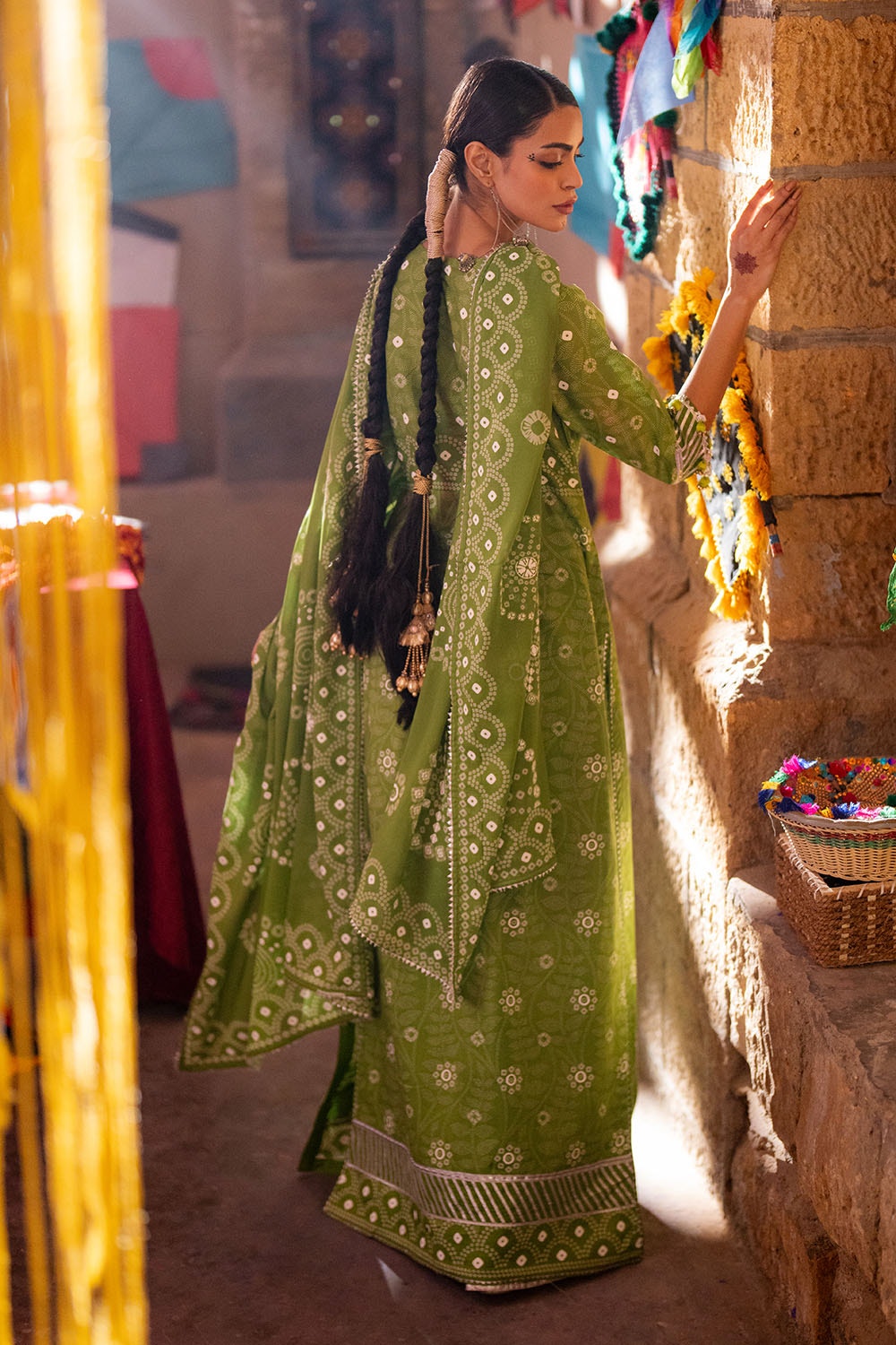 3 Piece Unstitched Lacquer Printed Lawn Suit CL-52403 A