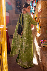 3 Piece Unstitched Lacquer Printed Lawn Suit CL-52403 A