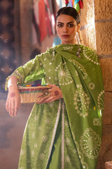 3 Piece Unstitched Lacquer Printed Lawn Suit CL-52403 A