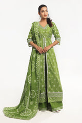 3 Piece Unstitched Lacquer Printed Lawn Suit CL-52403 A