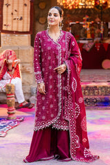 3 Piece Unstitched Lacquer Printed Lawn Suit CL-52403 B
