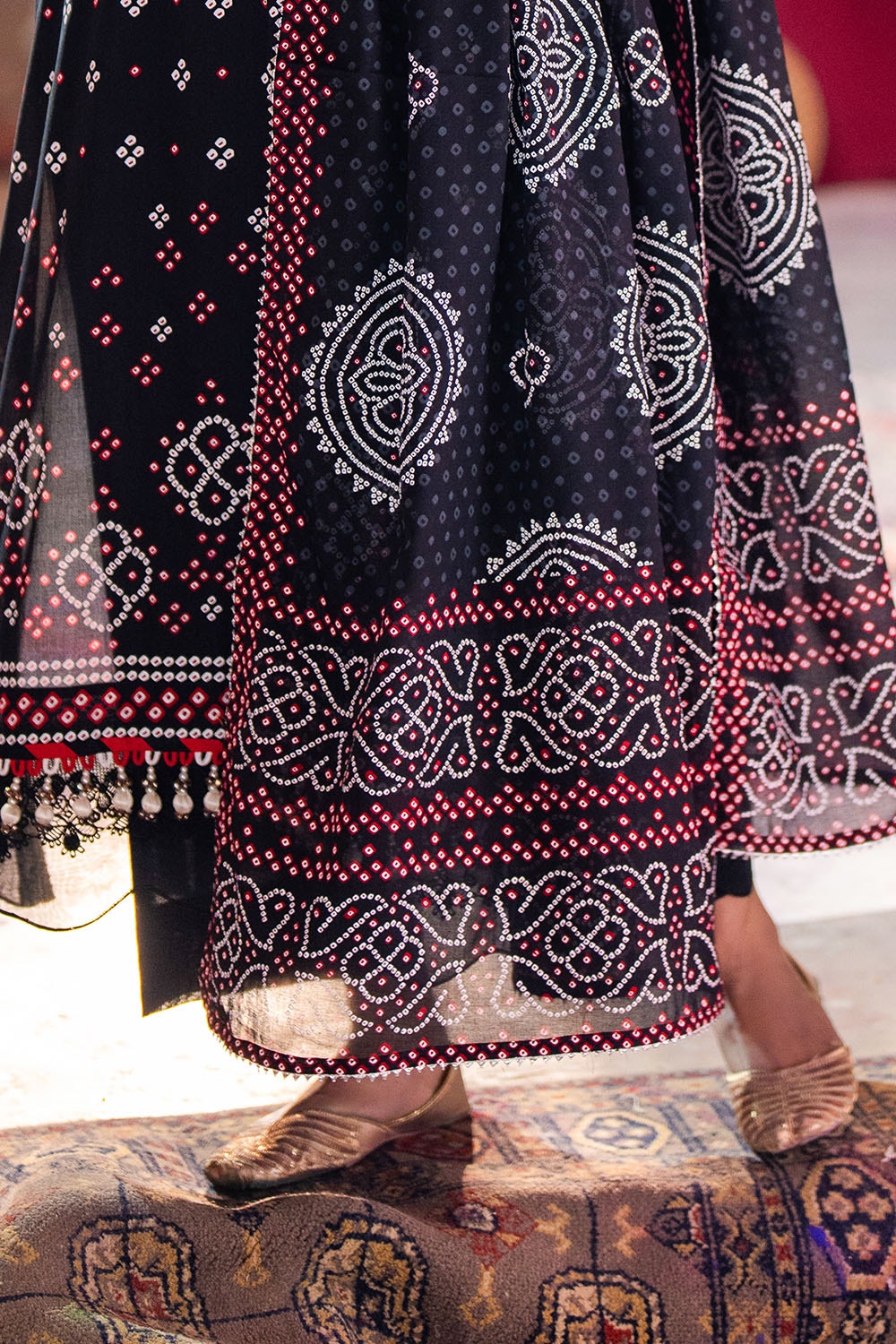 3 Piece Unstitched Lacquer Printed Lawn Suit CL-52171 A