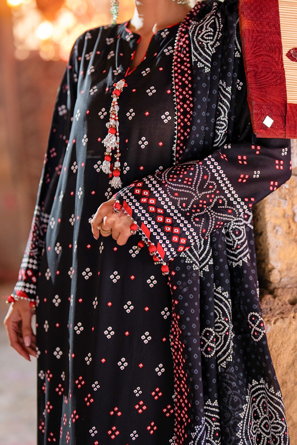 3 Piece Unstitched Lacquer Printed Lawn Suit CL-52171 A