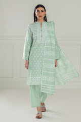 3 Piece Unstitched Lacquer Printed Lawn Suit CL-52172 A