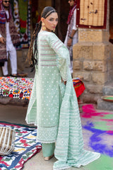 3 Piece Unstitched Lacquer Printed Lawn Suit CL-52172 A