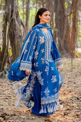 3 Piece Unstitched Lacquer Printed Lawn Suit CL-42311