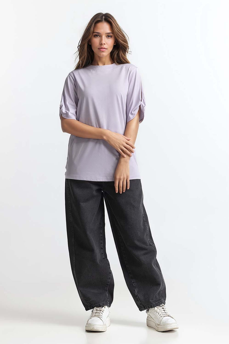 Lavender Basic Top WM-KTP-SS24-054