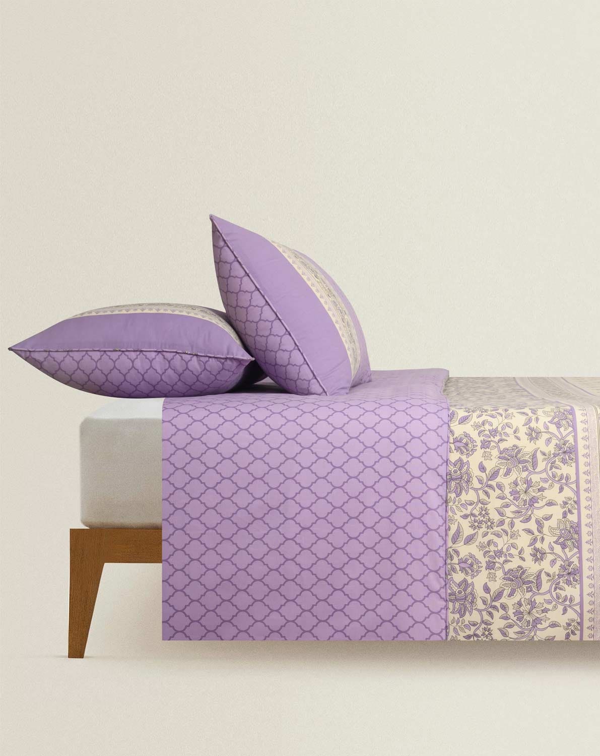 Lavender Bloom T-150 Quilt Cover Set