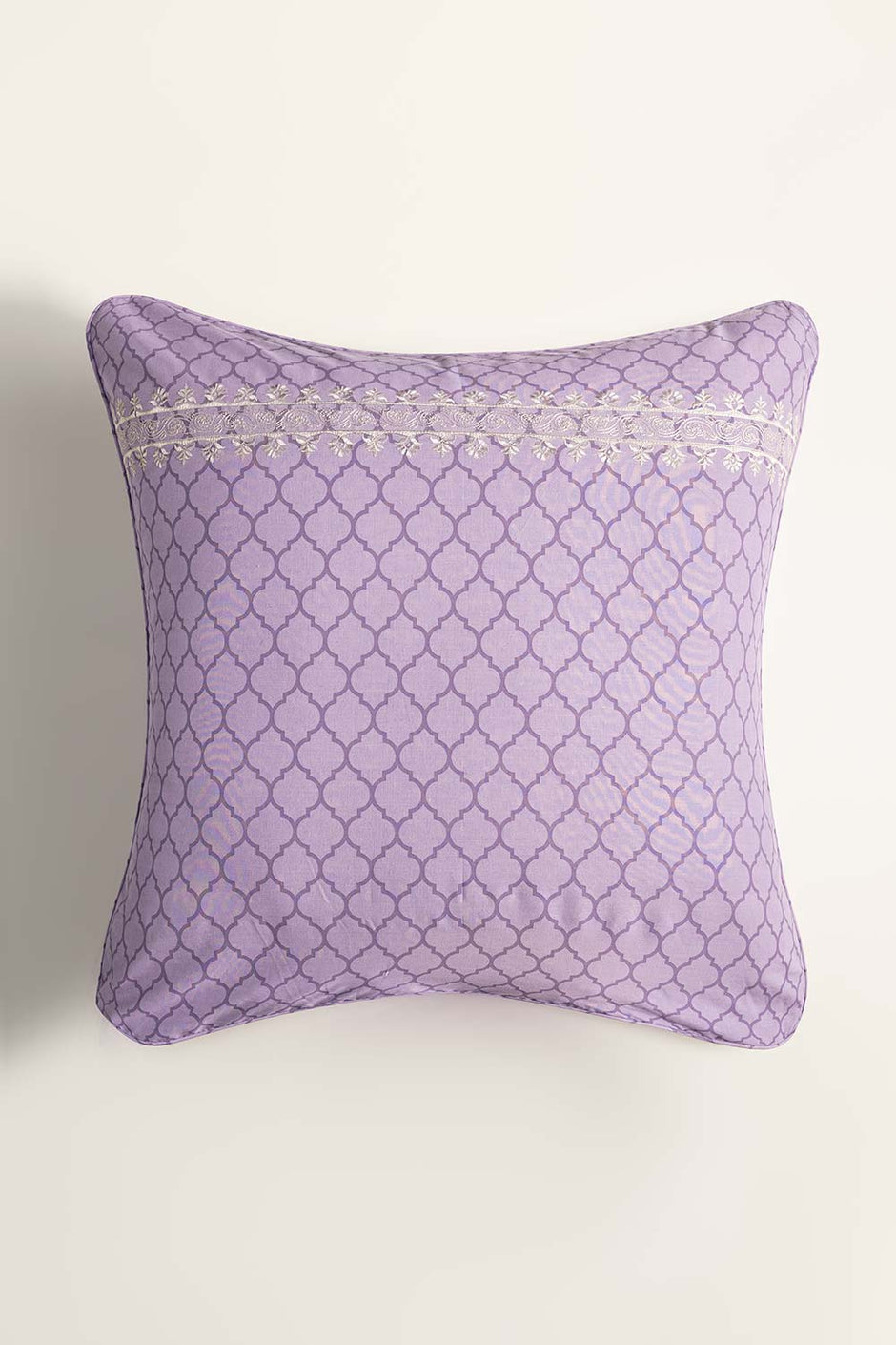 Lavender Bloom T-150 Euro Sham Cushion Cover