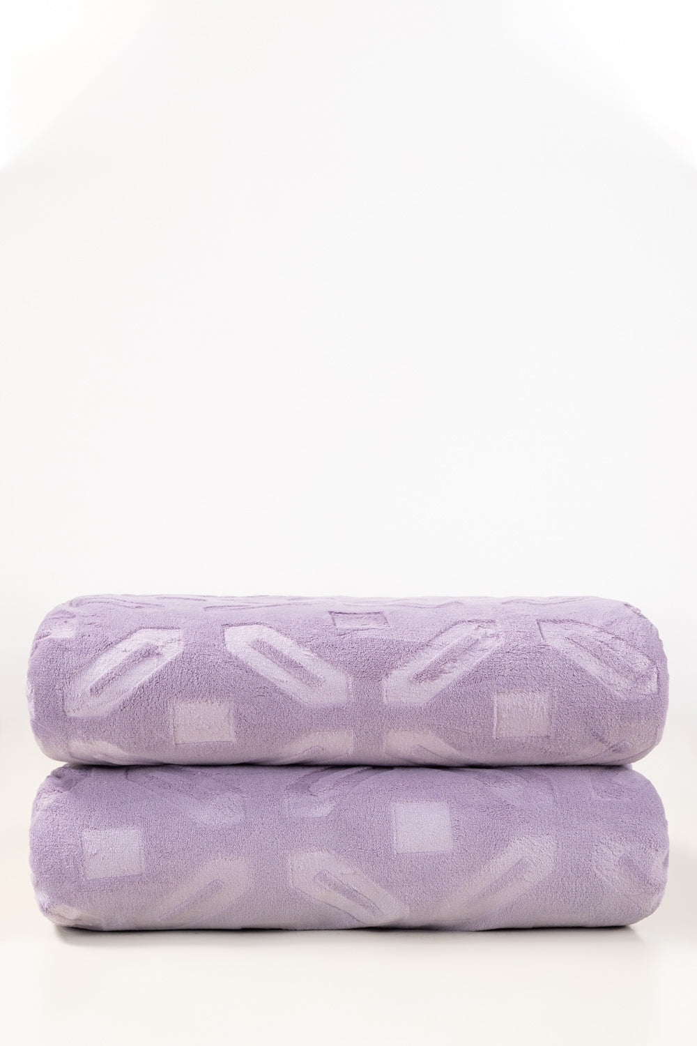 AW25 Lavender Double Ply Fleece Throw