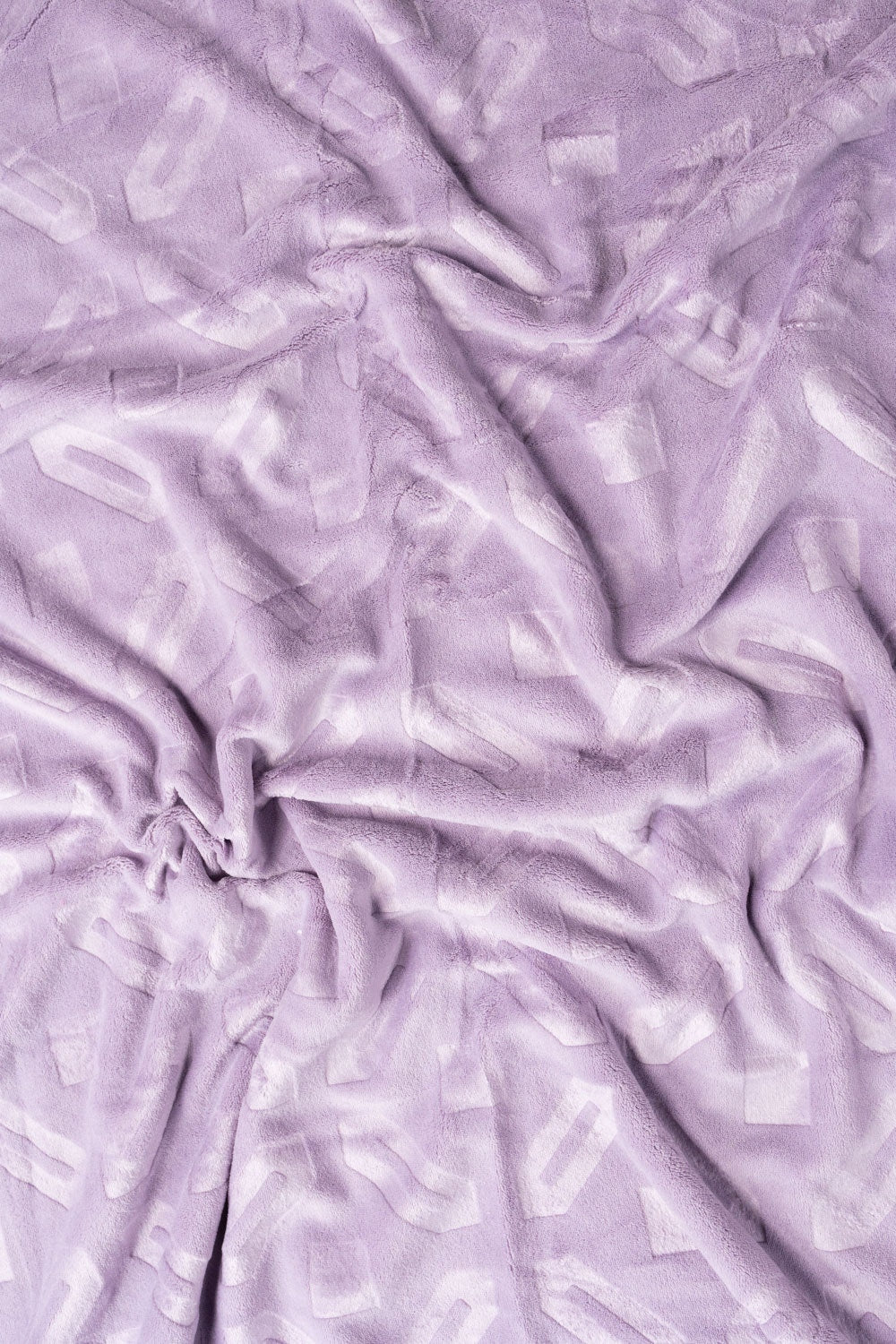 AW25 Lavender Double Ply Fleece Throw