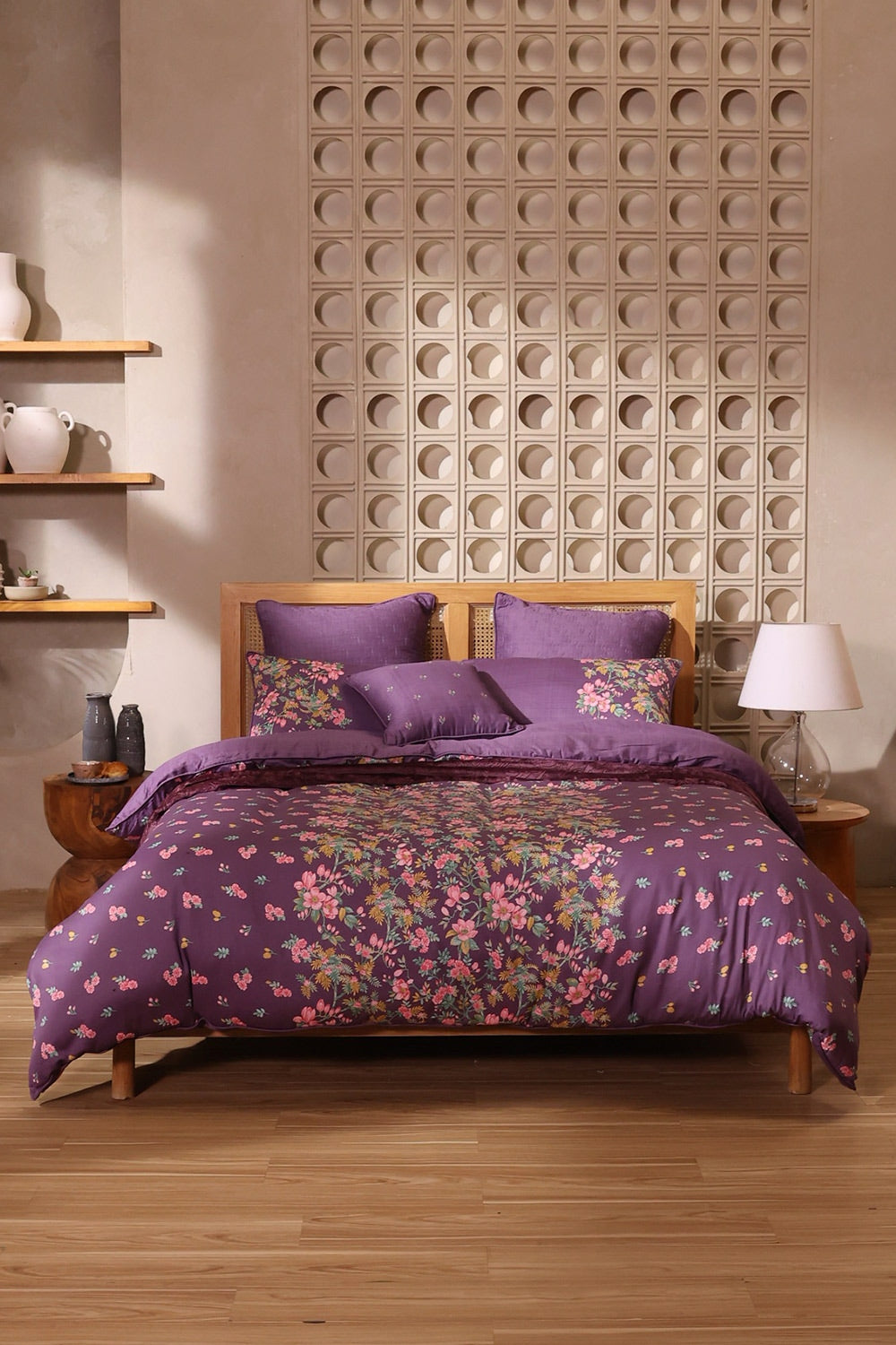 Lavender Mist T-200 Quilt Cover Set