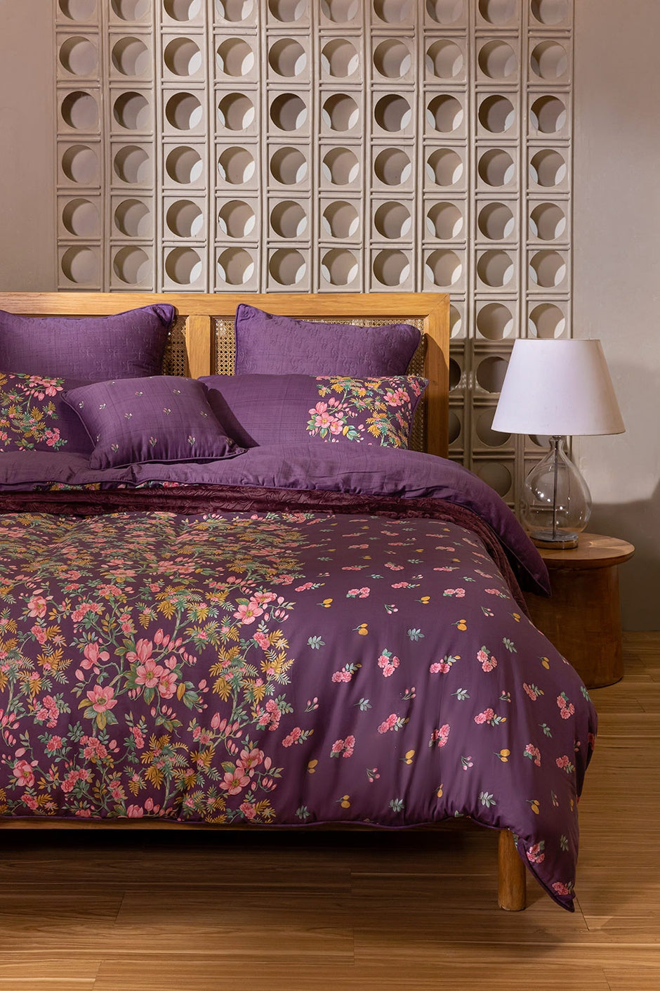 Lavender Mist T-200 Quilt Cover Set