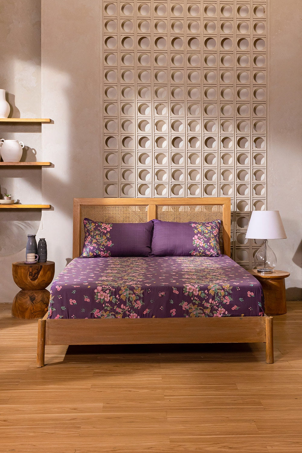 Lavender Mist T-200 Bed Sheet Set