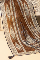 3 Piece Unstitched Printed Embroidered Lawn Suit ML-42021