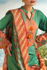 3 Piece Unstitched Printed Lawn Suit ML-42023
