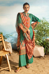 3 Piece Unstitched Printed Lawn Suit ML-42023