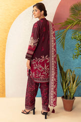3 Piece Unstitched Printed Lawn Suit ML-52003