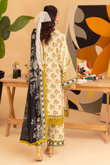 3 Piece Unstitched Printed Lawn Suit ML-52007