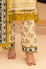 3 Piece Unstitched Printed Lawn Suit ML-52007