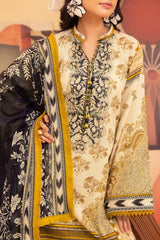 3 Piece Unstitched Printed Lawn Suit ML-52007