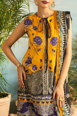 3 Piece Unstitched Printed Lawn Suit ML-52011