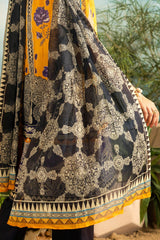 3 Piece Unstitched Printed Lawn Suit ML-52011