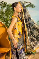 3 Piece Unstitched Printed Lawn Suit ML-52011