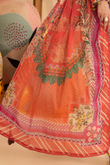 3 Piece Unstitched Printed Lawn Suit ML-52013