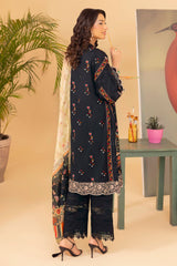 3 Piece Unstitched Printed Lawn Suit ML-52014