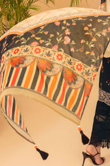 3 Piece Unstitched Printed Lawn Suit ML-52014