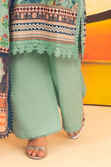 3 Piece Unstitched Printed Lawn Suit ML-52016
