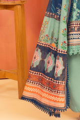 3 Piece Unstitched Printed Lawn Suit ML-52016