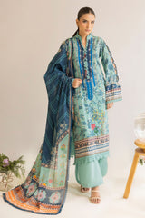 3 Piece Unstitched Printed Lawn Suit ML-52016