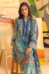 3 Piece Unstitched Printed Lawn Suit ML-52016