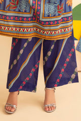 2 Piece Unstitched Printed Lawn Suit MLT-52001