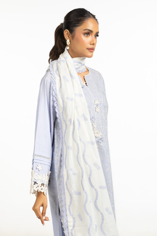 Lawn Embroidered Dupatta IPD-44708