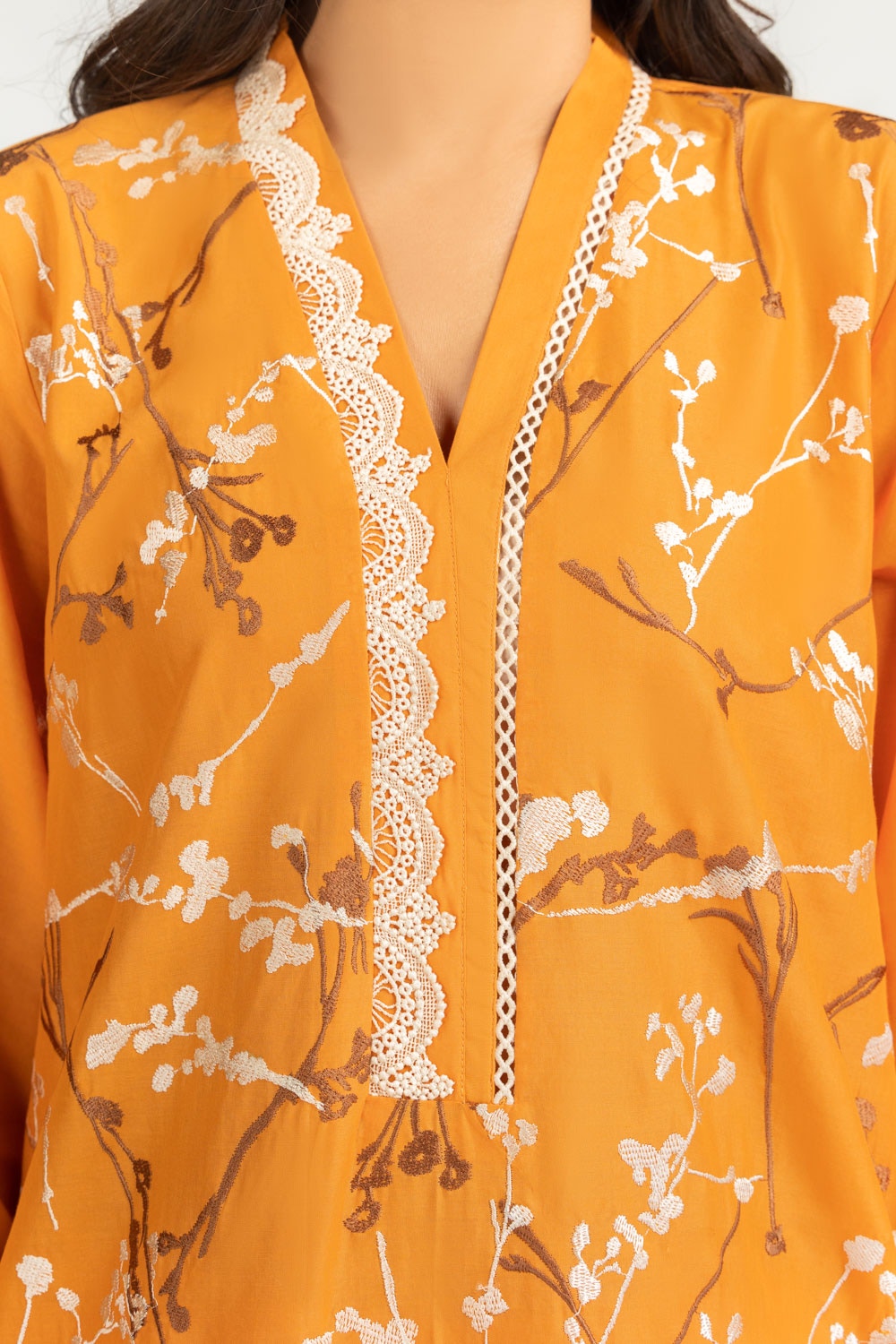 Lawn Embroidered Shirt And Shalwar IUSTTS-752