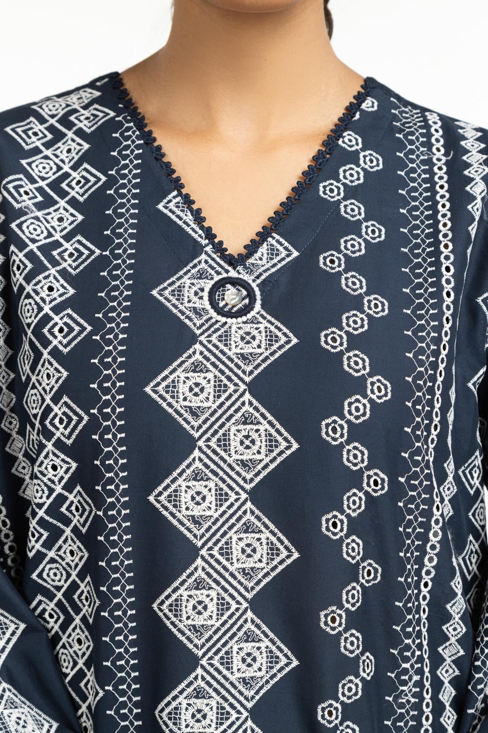 Lawn Embroidered Shirt And Trouser IUSTTS-657
