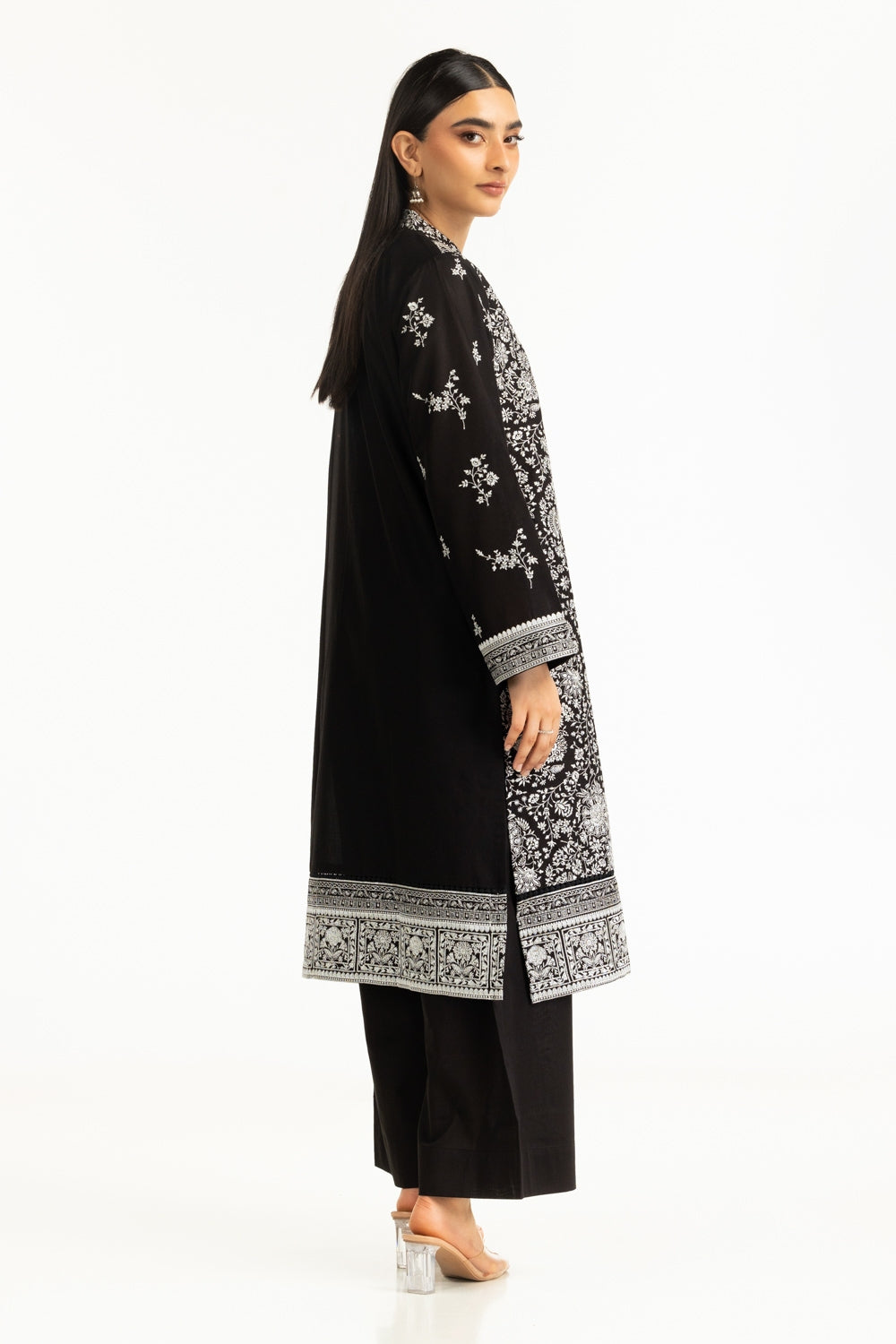 Lawn Embroidered Shirt And Trouser