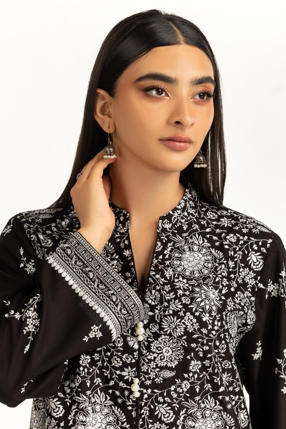Lawn Embroidered Shirt And Trouser