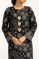 Lawn Gold And Lacquer Printed Shirt And Shalwar IUSTTS-621