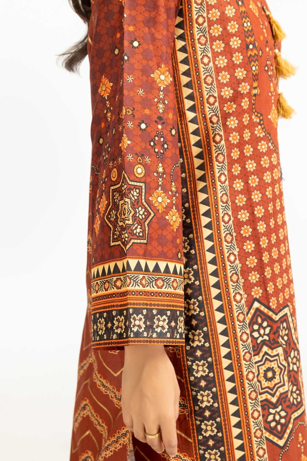 Lawn Gold Printed Co-Ord Set IUSTTS-753