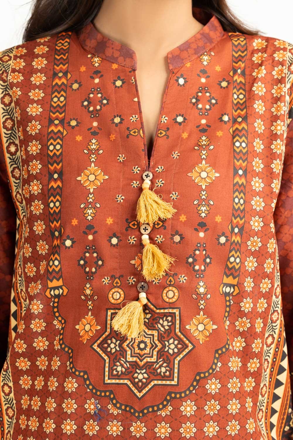 Lawn Gold Printed Co-Ord Set IUSTTS-753