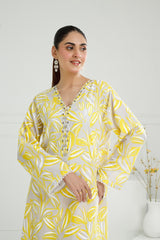 Lawn Lacquer Printed Shirt And Trouser IUSTTS-502