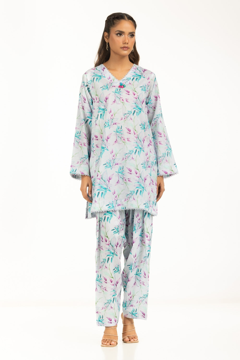 Lawn Printed Co-Ord Set IUSTTS-1098