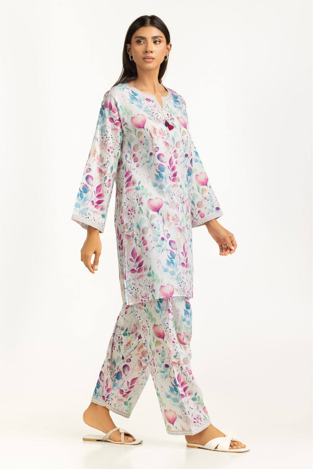 Lawn Printed Co-Ord Set IUSTTS-1101