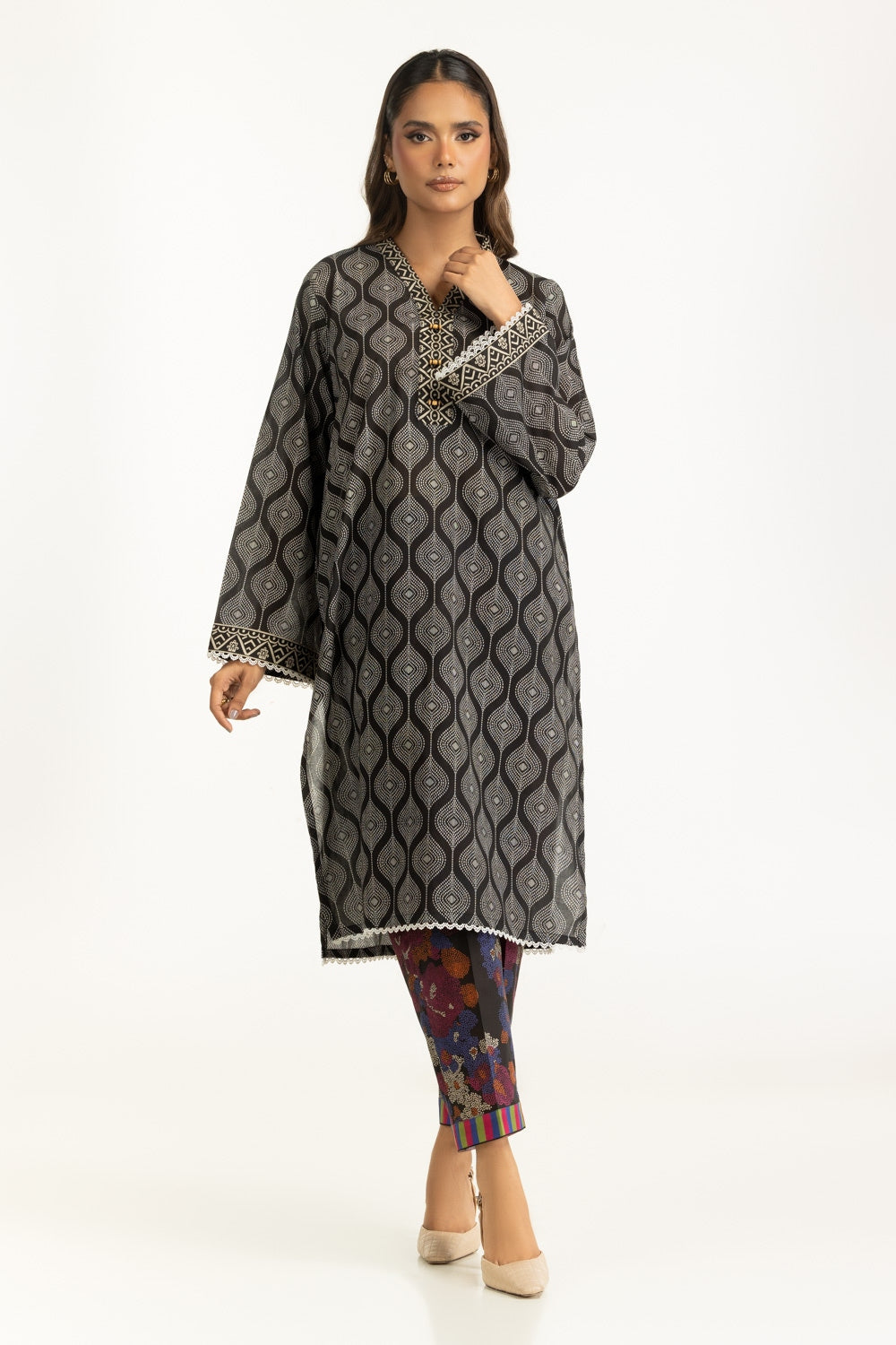 Lawn Printed Co-Ord Set IUSTTS-1103