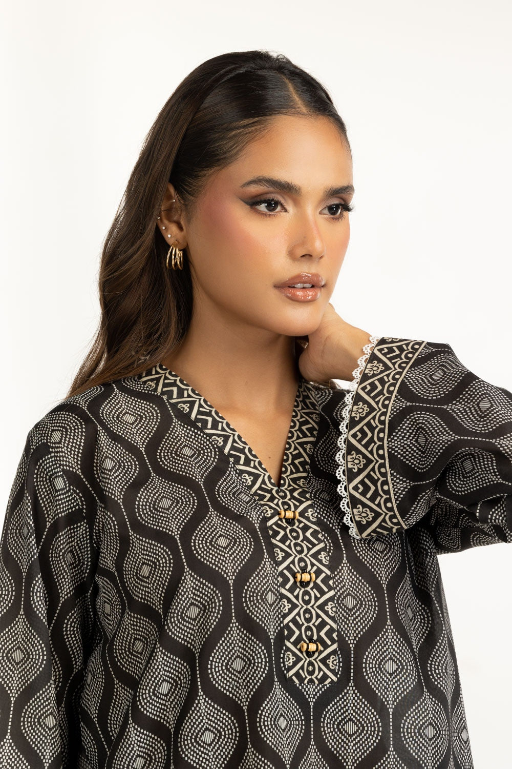 Lawn Printed Co-Ord Set IUSTTS-1103