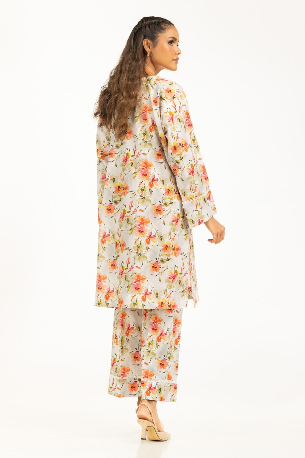 Lawn Printed Co-Ord Set IUSTTS-1111